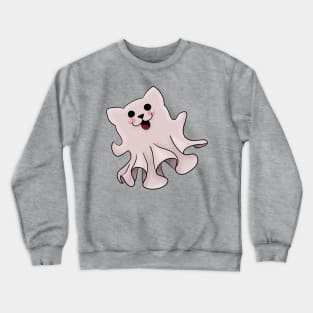 Cat Ghost Crewneck Sweatshirt